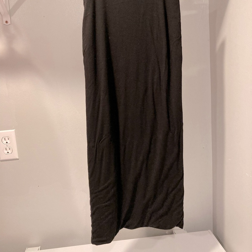 Bisou Bisou black maxi skirt